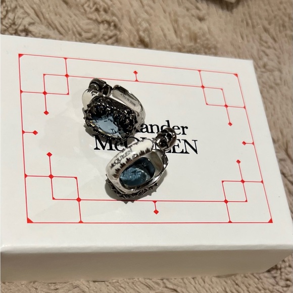 Alexander McQueen Silver Earrings - Picture 8 of 10